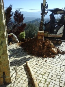 Project managing in Portugal, castelo construction
